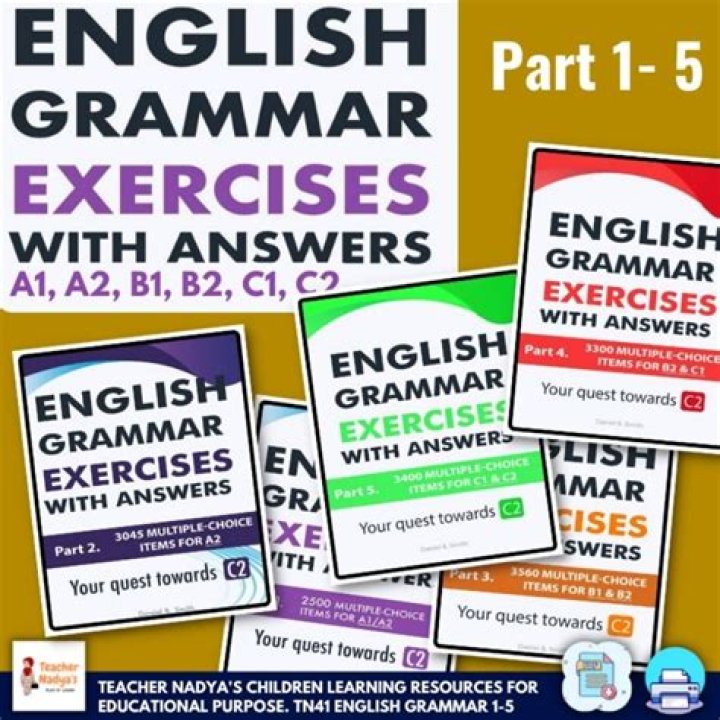 A2 Grammar Exercises with Answers PDF – Perfect for Student Practice