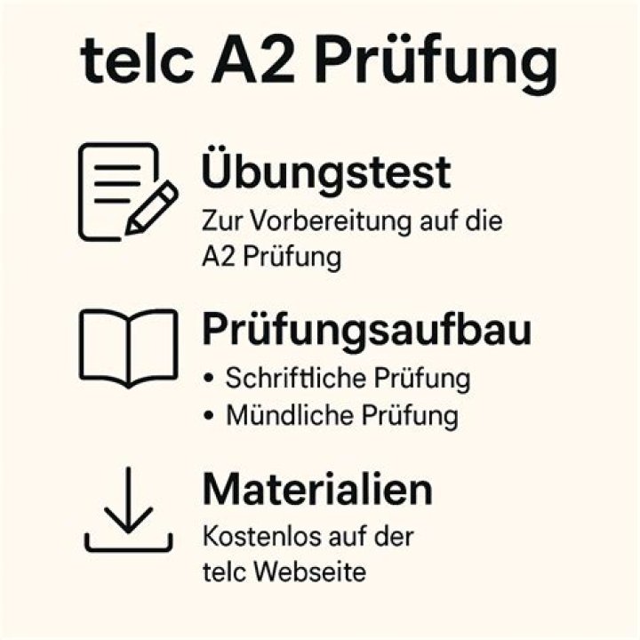 A2 Prüfung Deutsch Test PDF – Download Jetzt