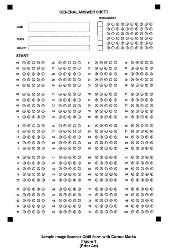 A4 Size OMR Sheet PDF with 100 Questions Format