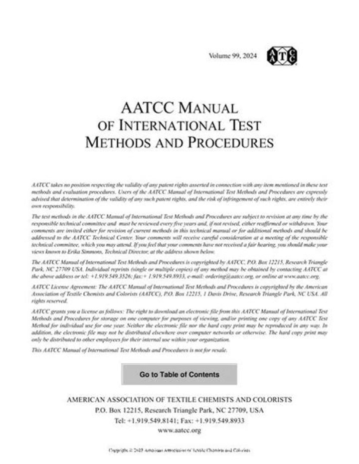 AATCC 147 Test Method PDF: Complete Step-by-Step Guide & Download