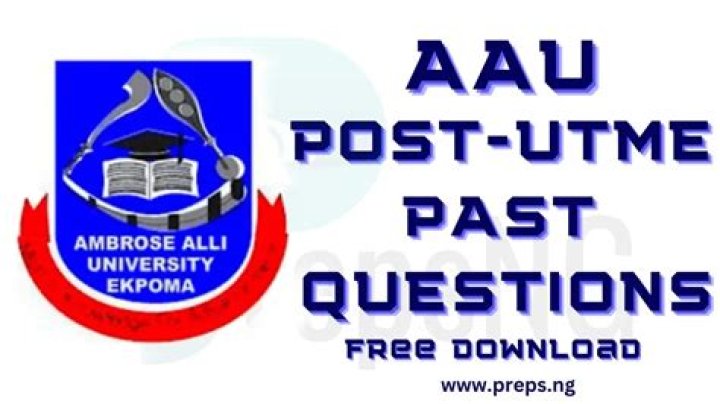 Aau Post Utme Past Questions PDF Download – Exam Prep Resource