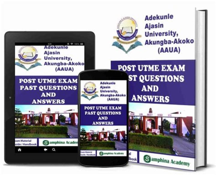 Aaua Post UTME Past Questions PDF Download – Official Exam Papers