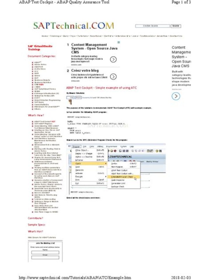 ABAP Test Cockpit PDF: Step-by-Step Guide for Developers