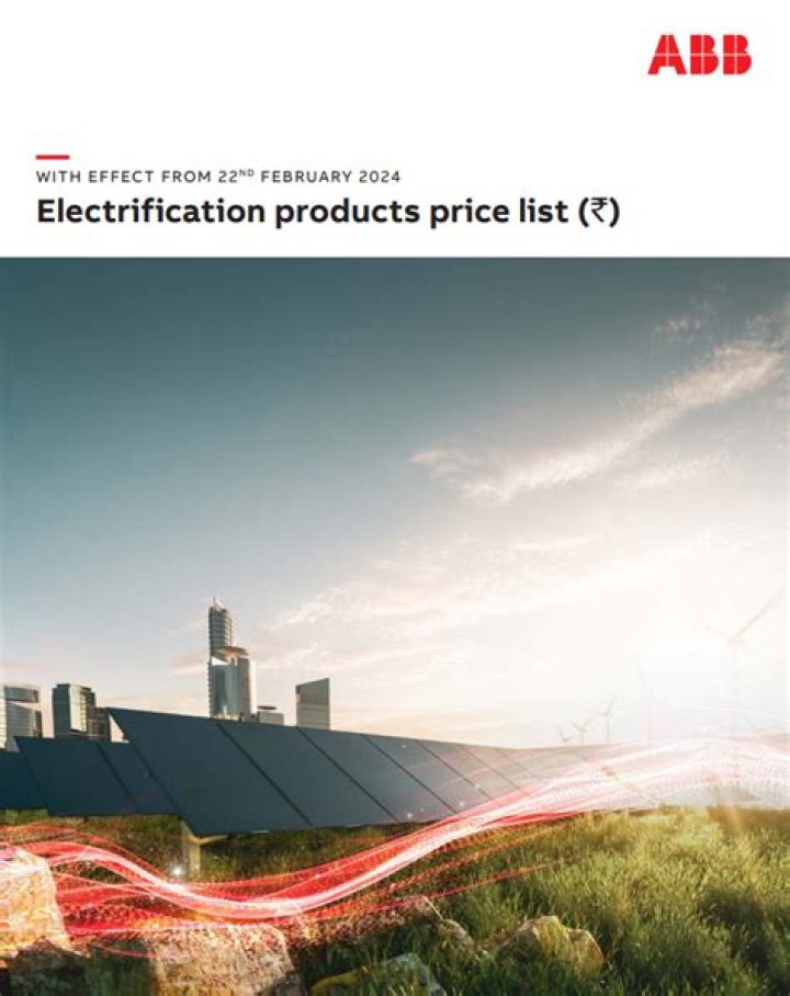 ABB McCb Price List 2016 PDF – Official 2016 Pricing & Cost Guide