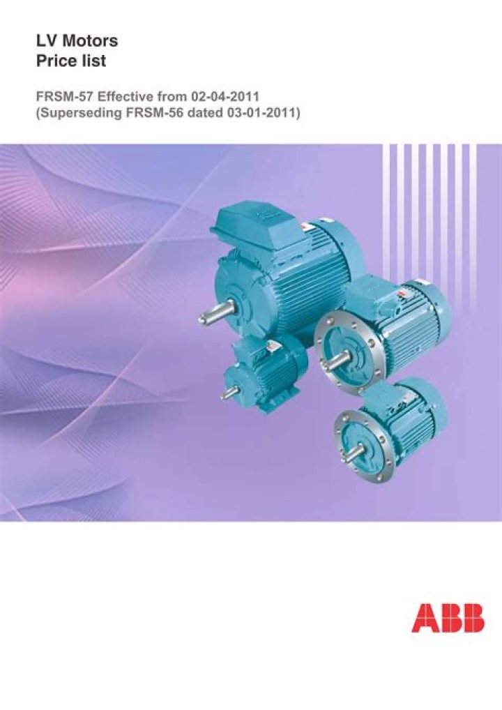 Abb Motor Price List PDF: Compare Prices & Buy Today