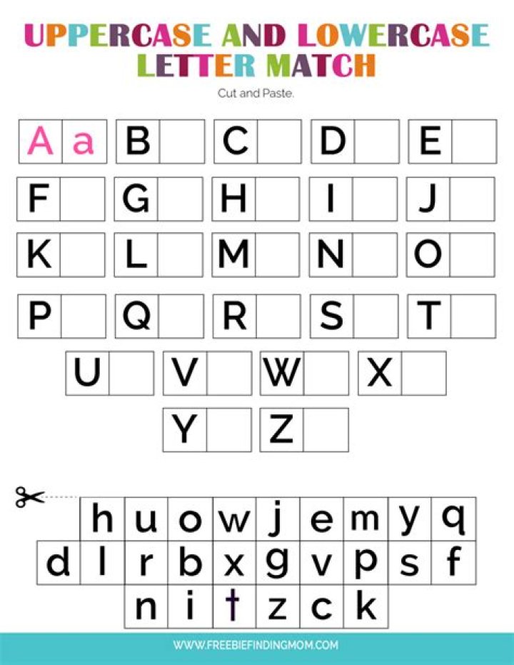 Free ABC Worksheets for Kindergarten PDF Download