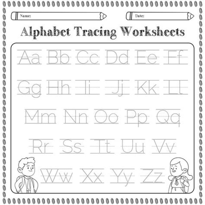 ABC Writing Practice Book Free Printable Kindergarten PDF Worksheets