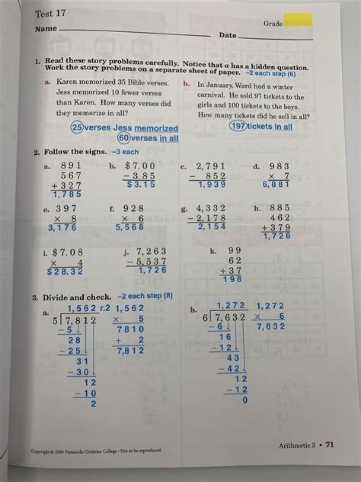 Abeka Consumer Math Answer Key PDF – Instant Download