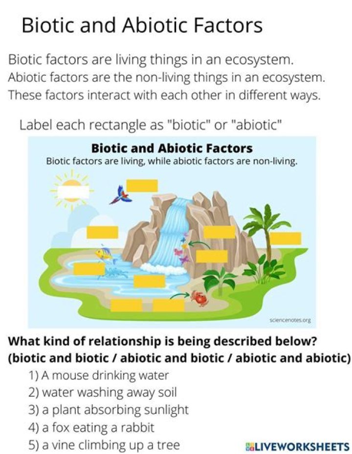Abiotic and Biotic Factors Test PDF: Comprehensive Study Guide