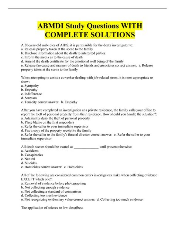ABMDI Study Guide Tests PDF: Complete Exam Prep Download