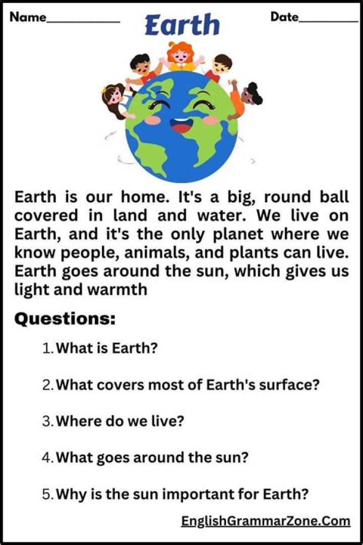 Free PDF: Deep Earth Comprehension with Interactive Questions