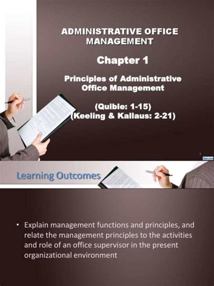 Comprehensive Guide to Office Management PDF