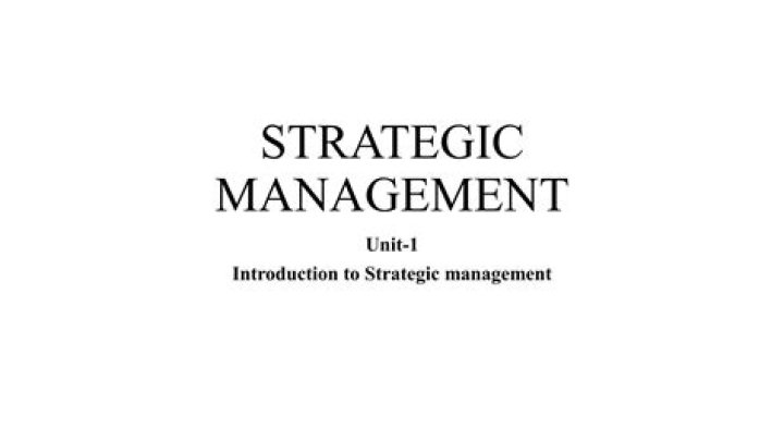 Mastering Strategic Management: Essential PDF Guide