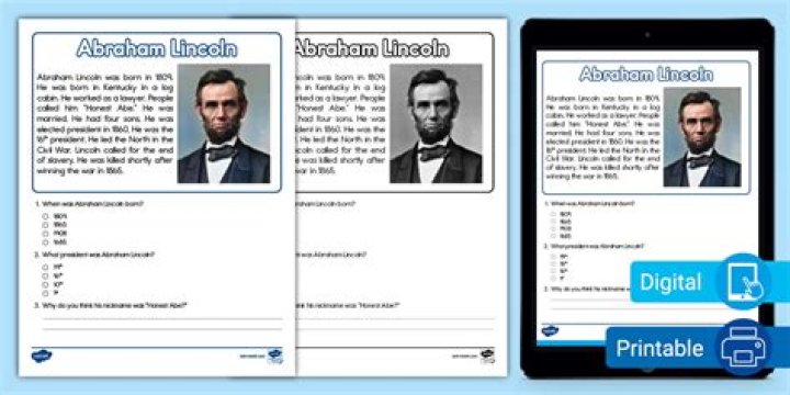 Abraham Lincoln Passage and Questions PDF: Analysis & Study Guide