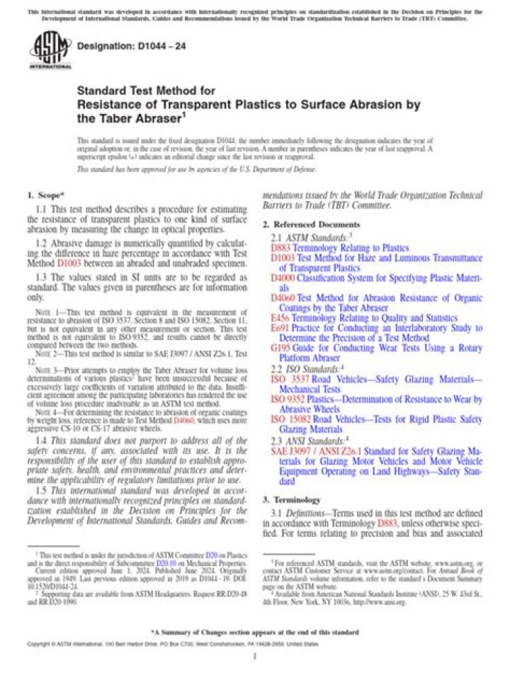 Abrasion Resistance Test PDF: Essential Guide & Standards
