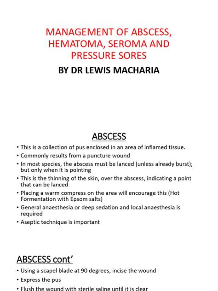 Abscess Management PDF: Quick Guide to Safe & Effective Treatment
