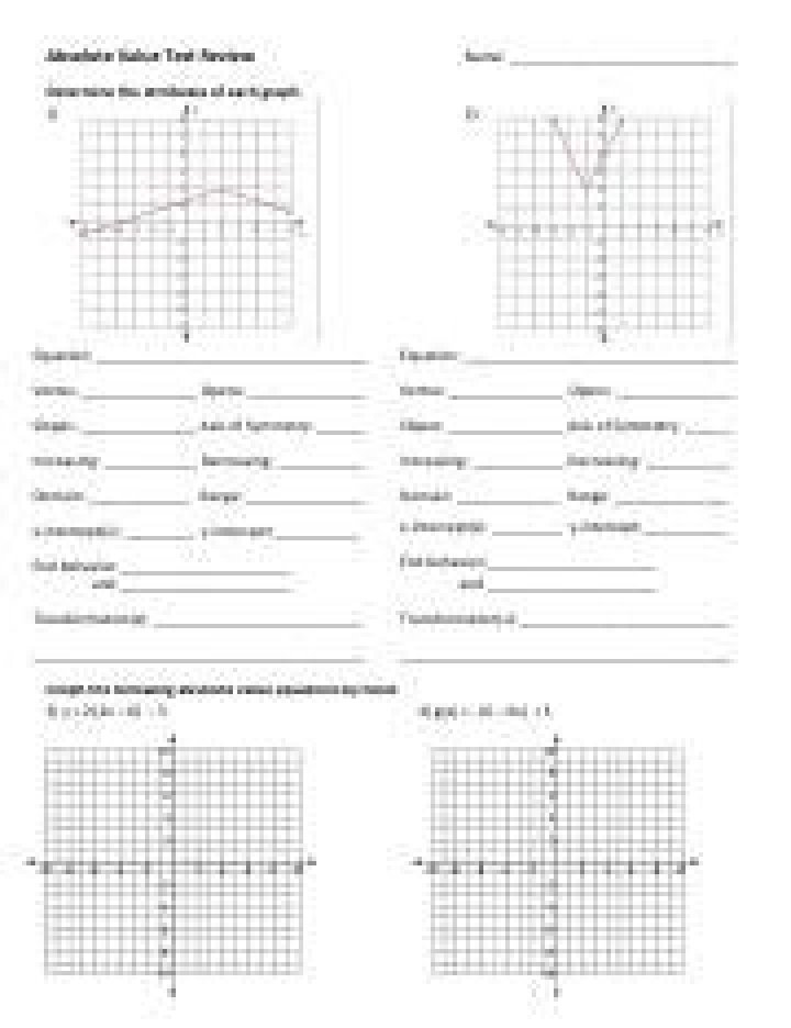 Absolute Value Test PDF – Quick Math Practice & Instant Results