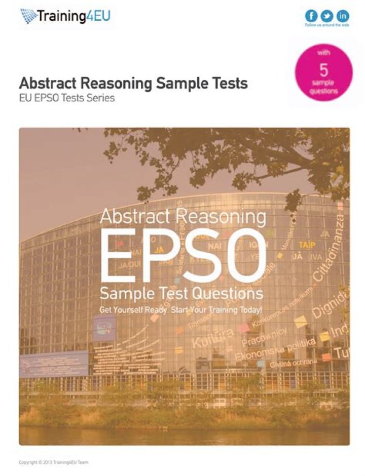 Master Abstract Reasoning: Download EPOS PDF Test