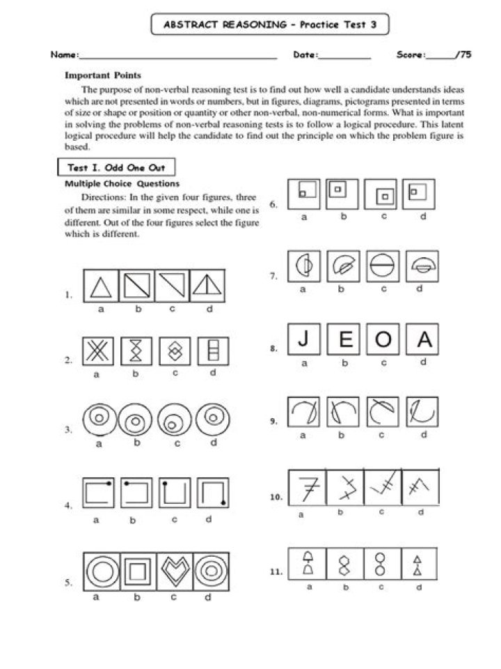 Abstract Sample Test PDF for Quick Evaluation