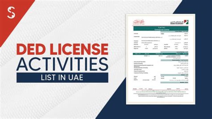 Abu Dhabi Trade License Activities List PDF – Official Guide