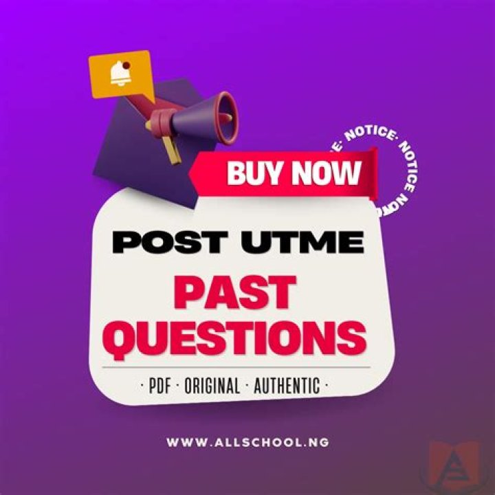 Abu Post Utme Past Questions PDF – Free Download