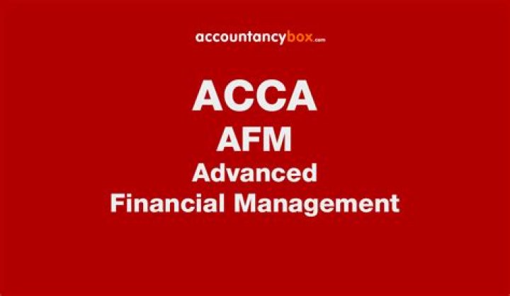 ACCA Advanced Financial Management: Expert PDF Guide