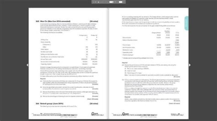 ACCA Consolidation Questions and Answers PDF – Free Download
