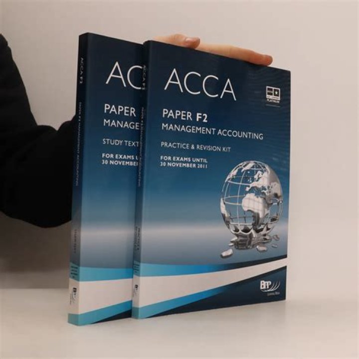 ACCA F2 Management Accounting Study Text PDF 2016 – Comprehensive Study Guide