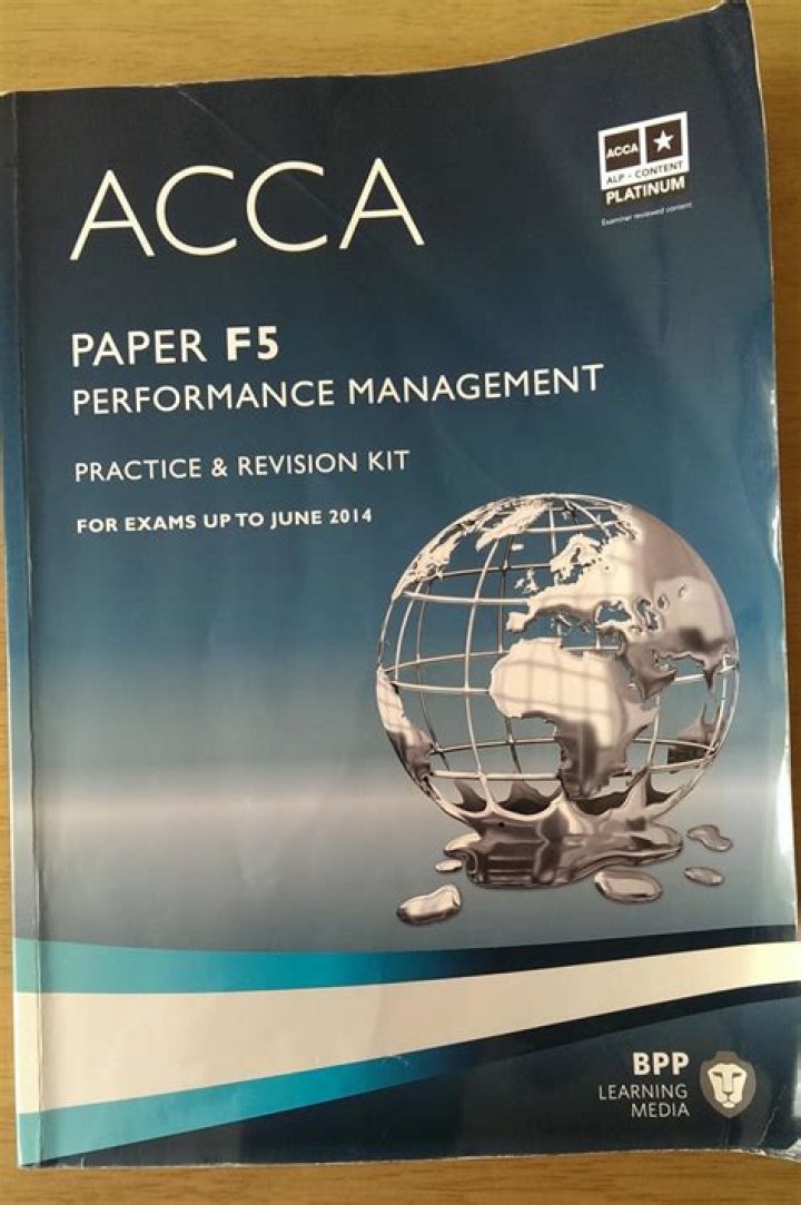 Aacca F5 Performance Management BPP PDF: Full Guide & Download