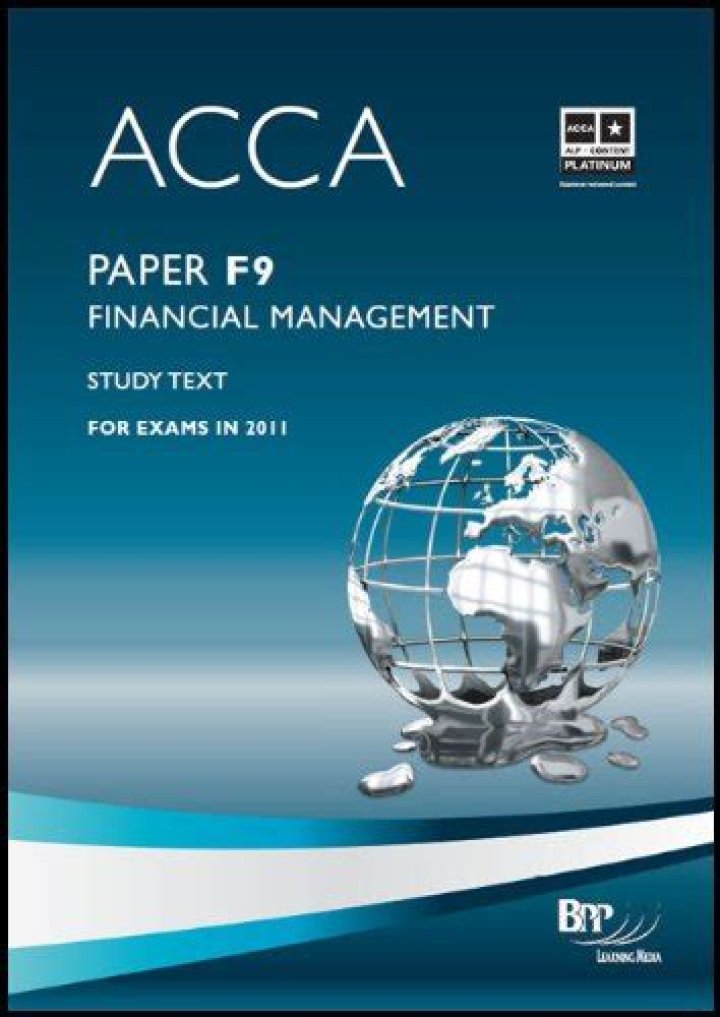 Acca F9 Financial Management Study: PDF Guide for Expert Analysis
