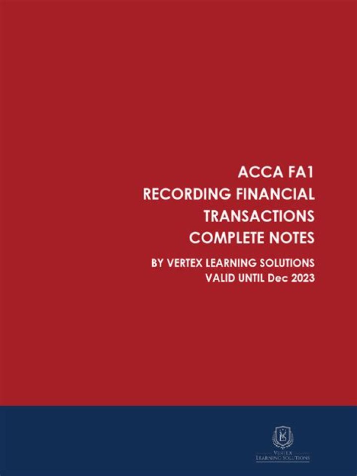 Acca FA1 Past Papers with Answers PDF – Download Now