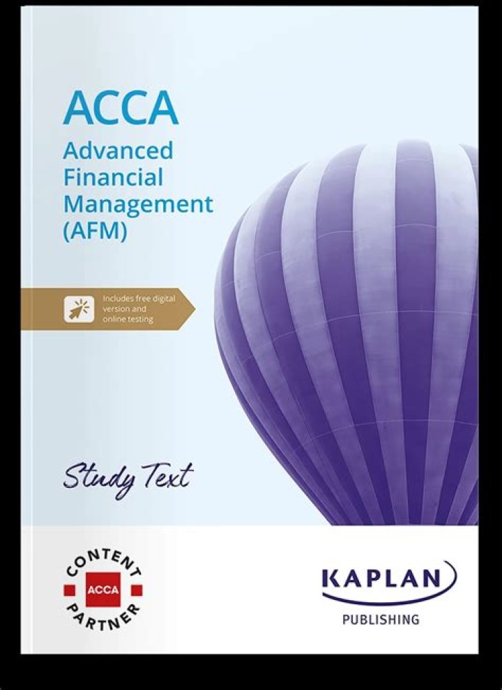 ACCA P4 Advanced Financial Management Study Text PDF – BPP Review