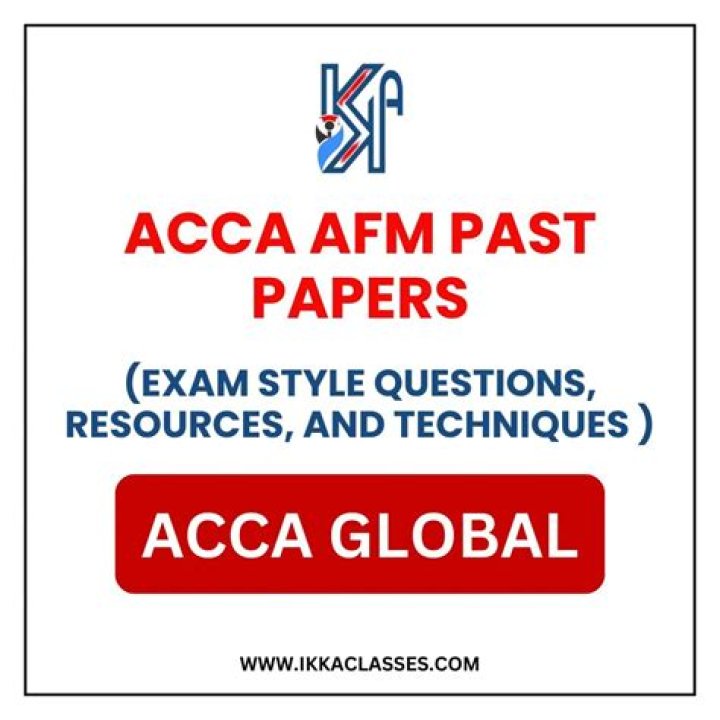 ACCA Past Papers with Answers PDF Free Download