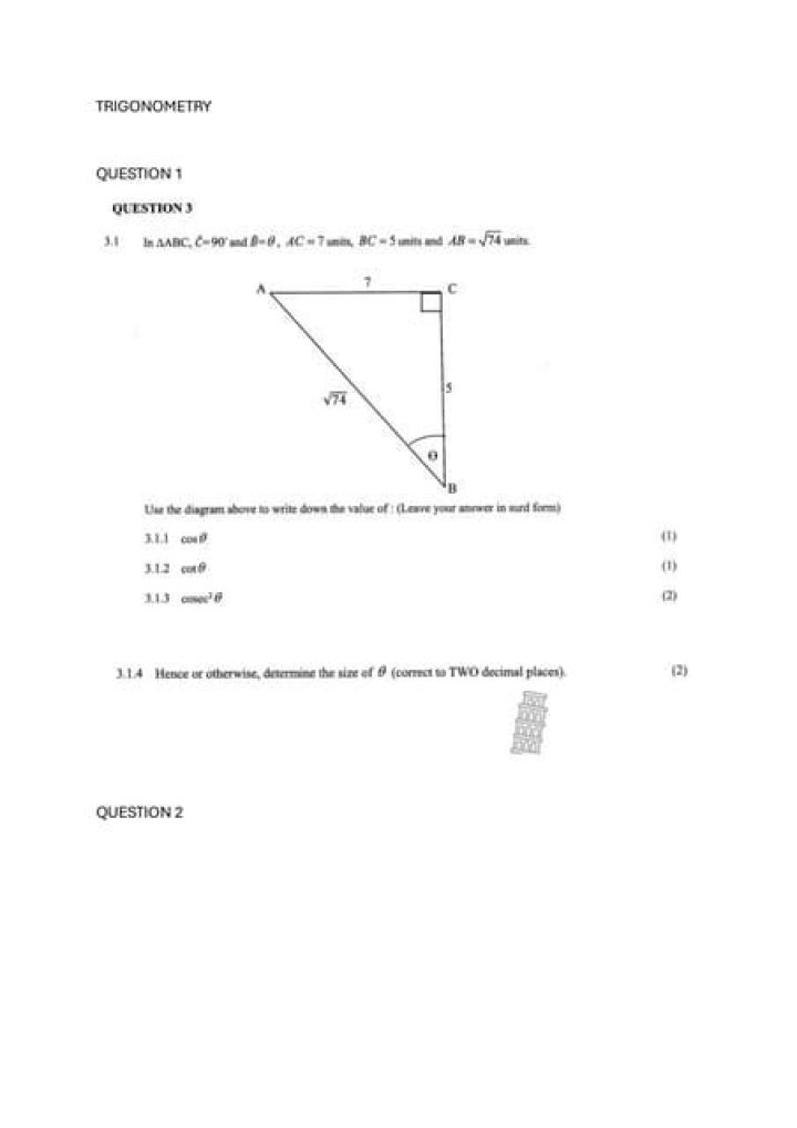 Accelerated Algebra 1 Trigonometry Test Prep 2 PDF – Instant Study Guide