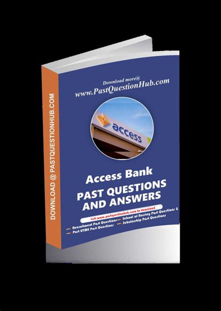 Access Bank Test Questions PDF: Practice & Preparation