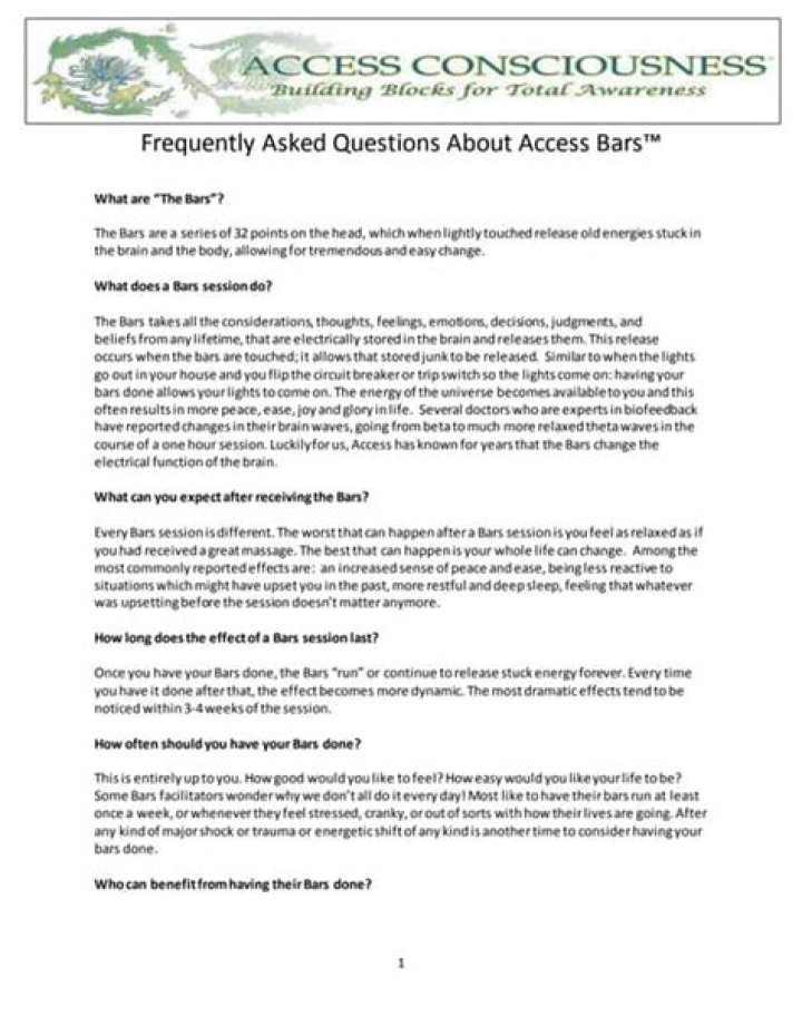 Explore Access Consciousness with These Key Questions (PDF Guide)