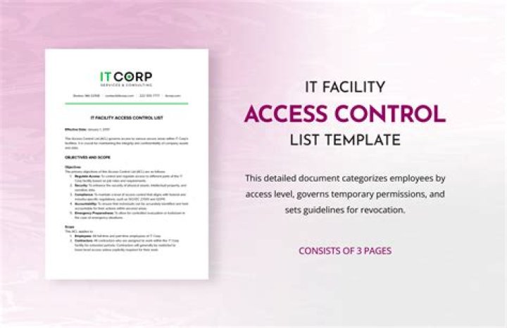 Access Control List Example PDF: Secure Network Permissions Guide