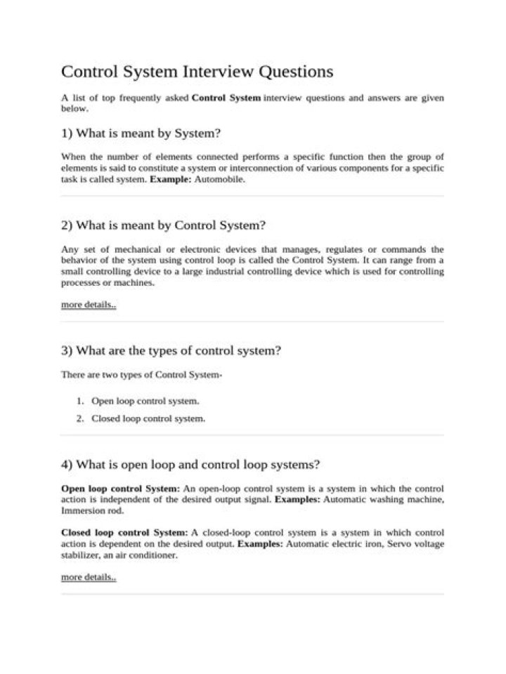 Top Access Control System Interview Questions & Answers PDF