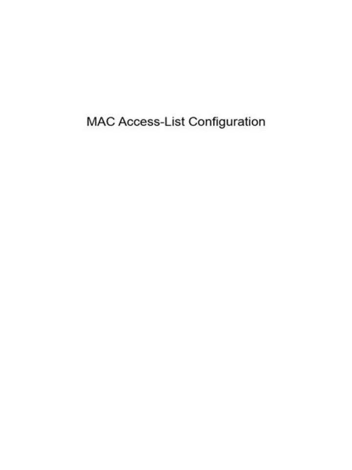 How to Configure Access Lists: Step-by-Step PDF Guide