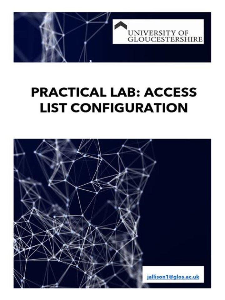 Access List Lab PDF Guide: Essential Training Resources