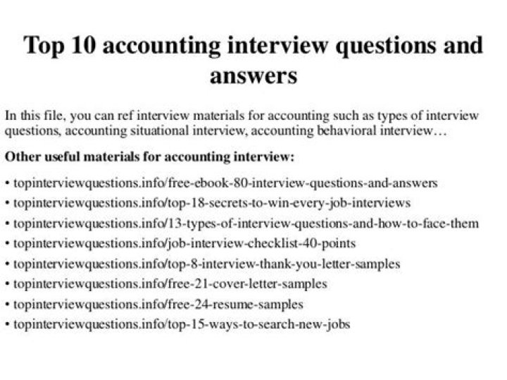 Account Executive Interview Questions and Answers PDF