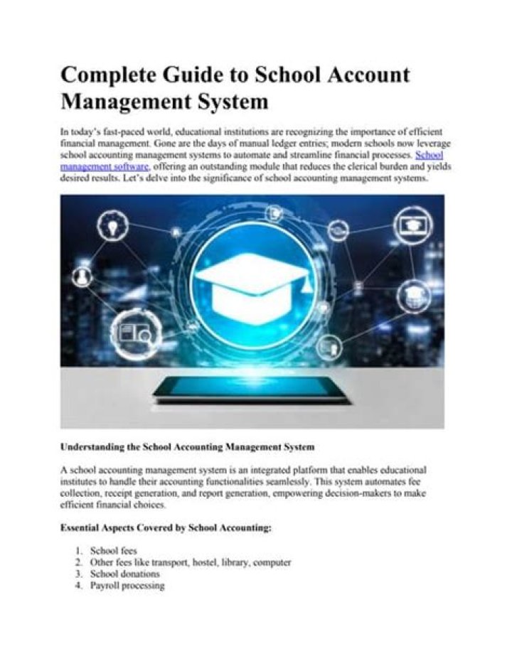 Efficient Account Management System PDF Guide