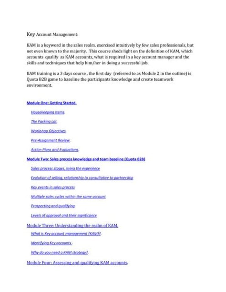 Master Account Management with Expert Training PDF – Download Now