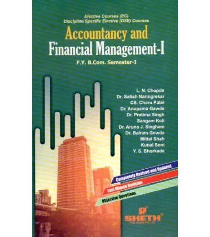 Accountancy and Financial Management Fybcom Sem 1 PDF – Complete Study Guide