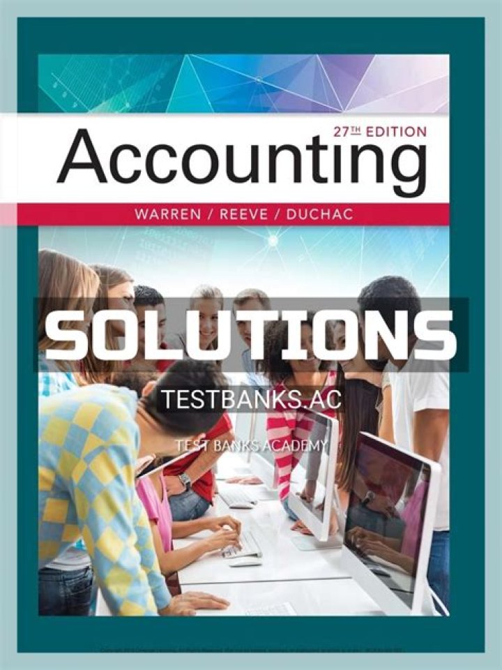 Accounting 27th Edition Answer Key PDF – Complete Exam Solutions
