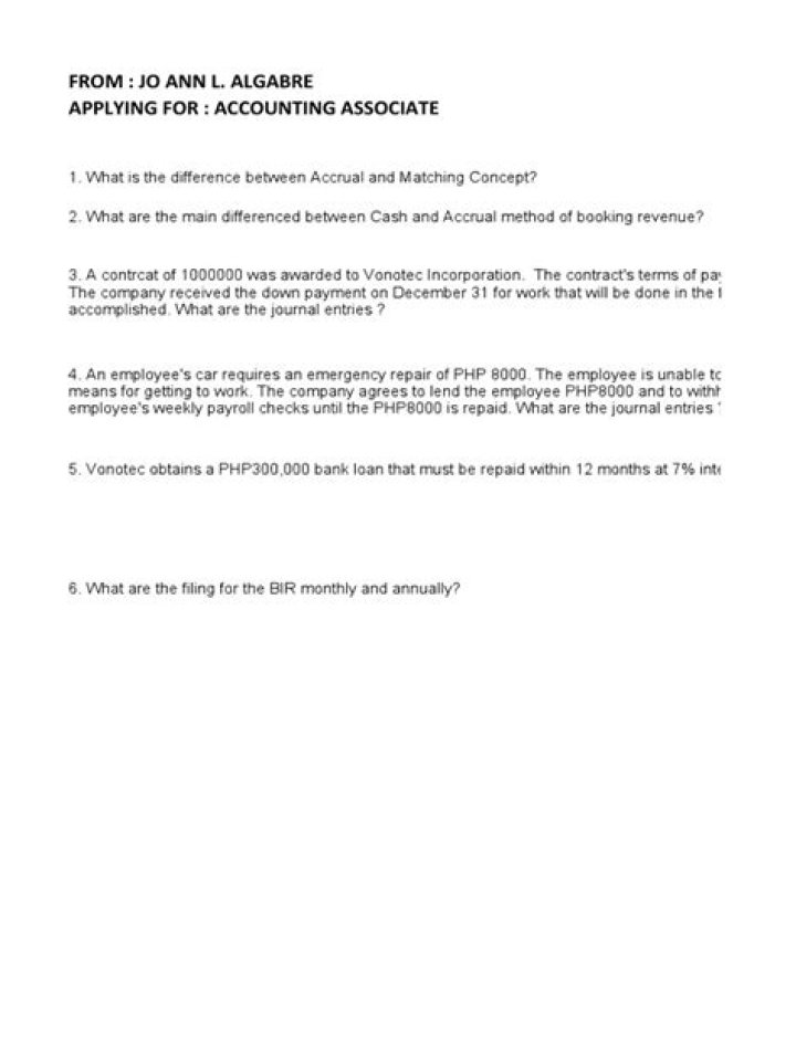 Master Your Accounting Skills with the Free PDF Aptitude Test