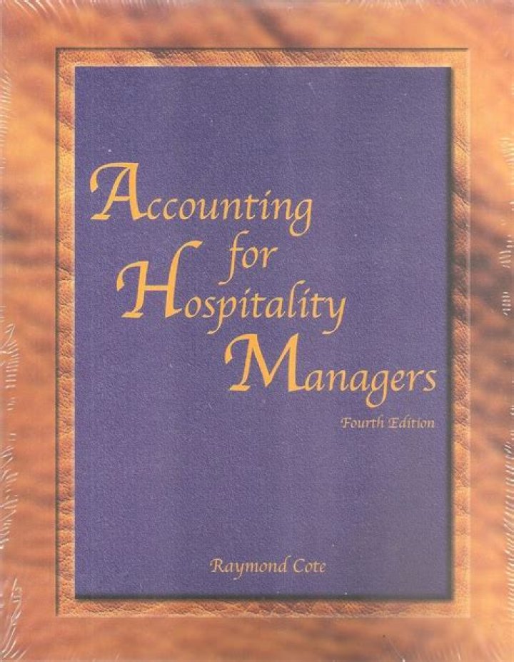Accounting for Hospitality Managers 5th Edition by Raymond Coate: Essential Guide