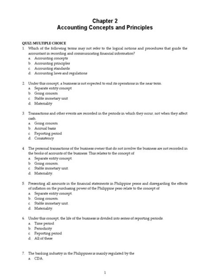 Accounting Quiz Questions & Answers PDF: Master Your Finance Skills