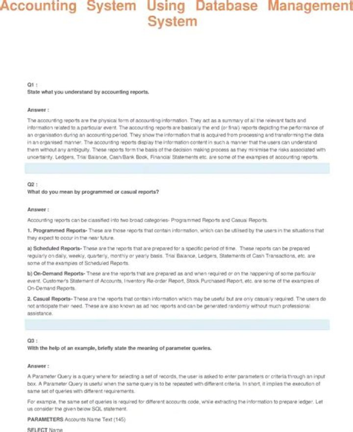 Efficient Accounting System Powered by Database Management System PDF