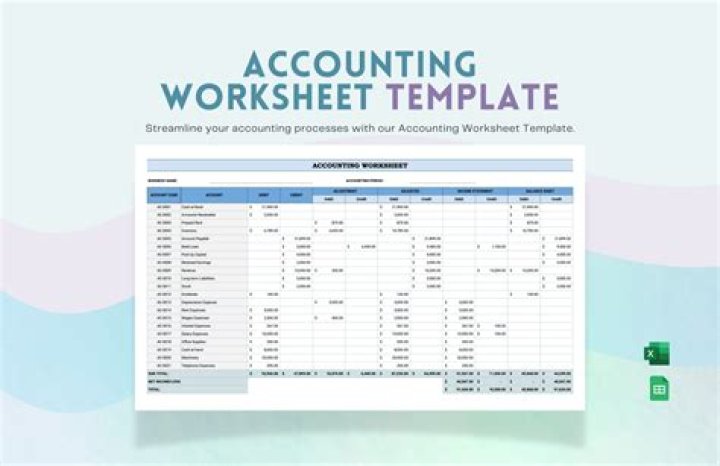 Free Accounting Worksheets for Students PDF – Easy Learning Tools